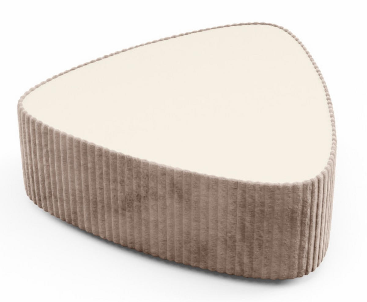 TISCH Hellbraun MIJA Gepolstert Tilia - Braun, Holzwerkstoff (1/1/42cm) - Sepro Meble