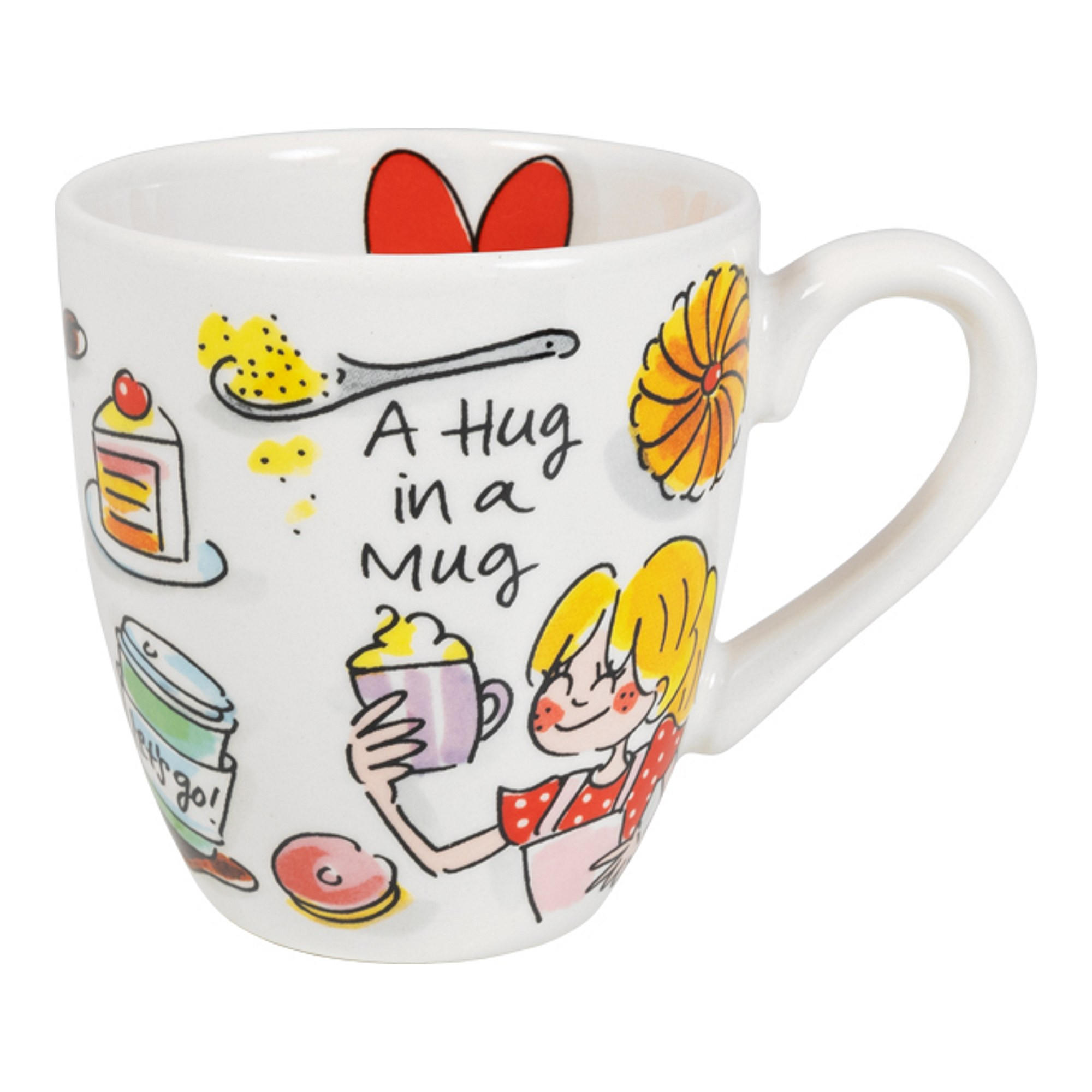 MINI-BECHER Herz Blond x Senseo in Bunt - 200 ml - Multicolor, Keramik (0.2L) - Blond Amsterdam