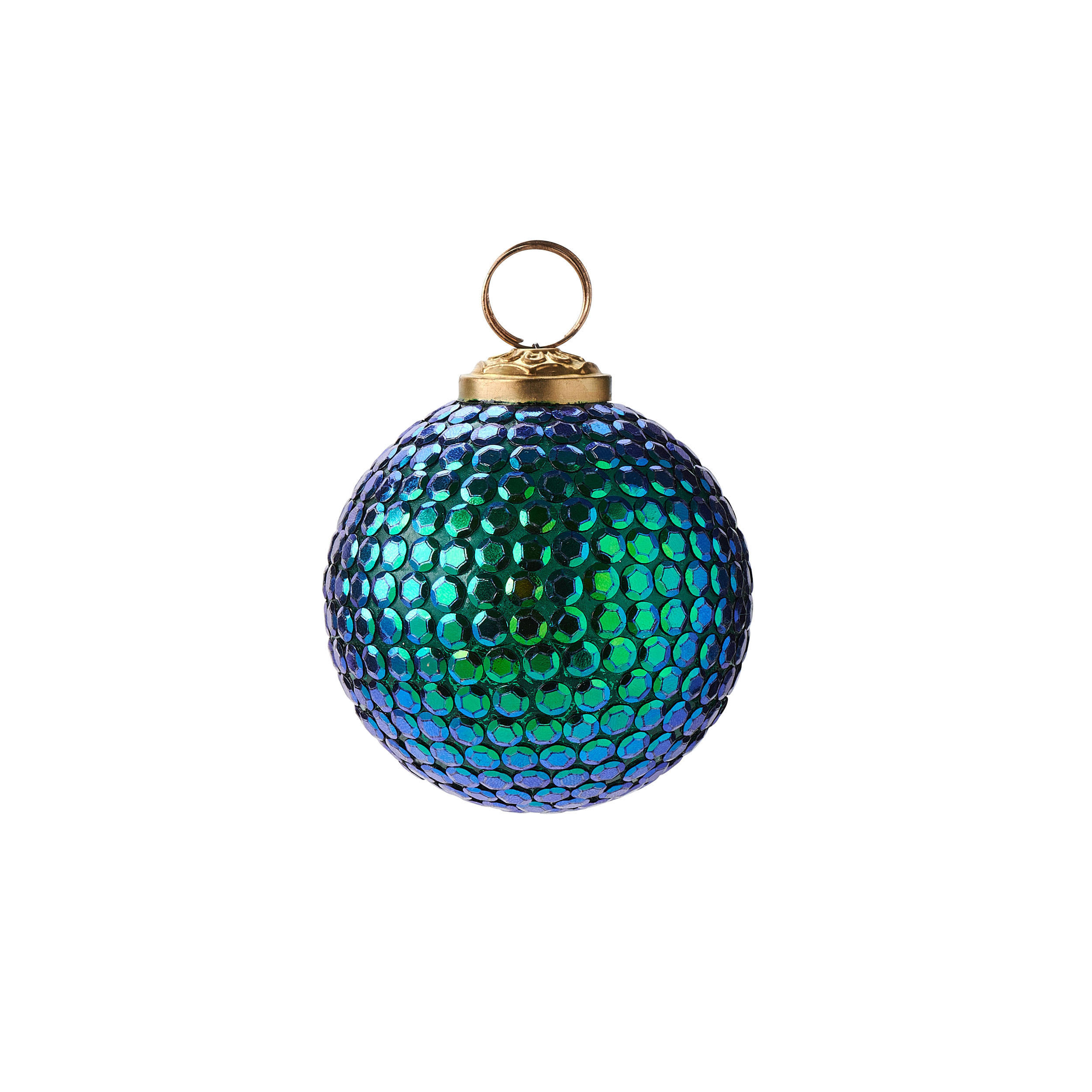 WEIHNACHTSKUGEL Seoul, Glas, Grün, Ø 7 cm - Grün, Glas (7/1/7cm) - Gift Company