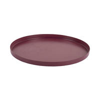 SERVIERTABLETT Servir 25/25/1 cm - Lila, Metall (25/1/25cm) - Present Time
