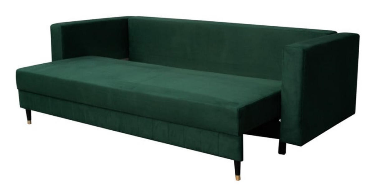 SOFA Grau ELA Mit Schlaffunktion - Grau, Textil (232/95/98cm) - Sepro Meble
