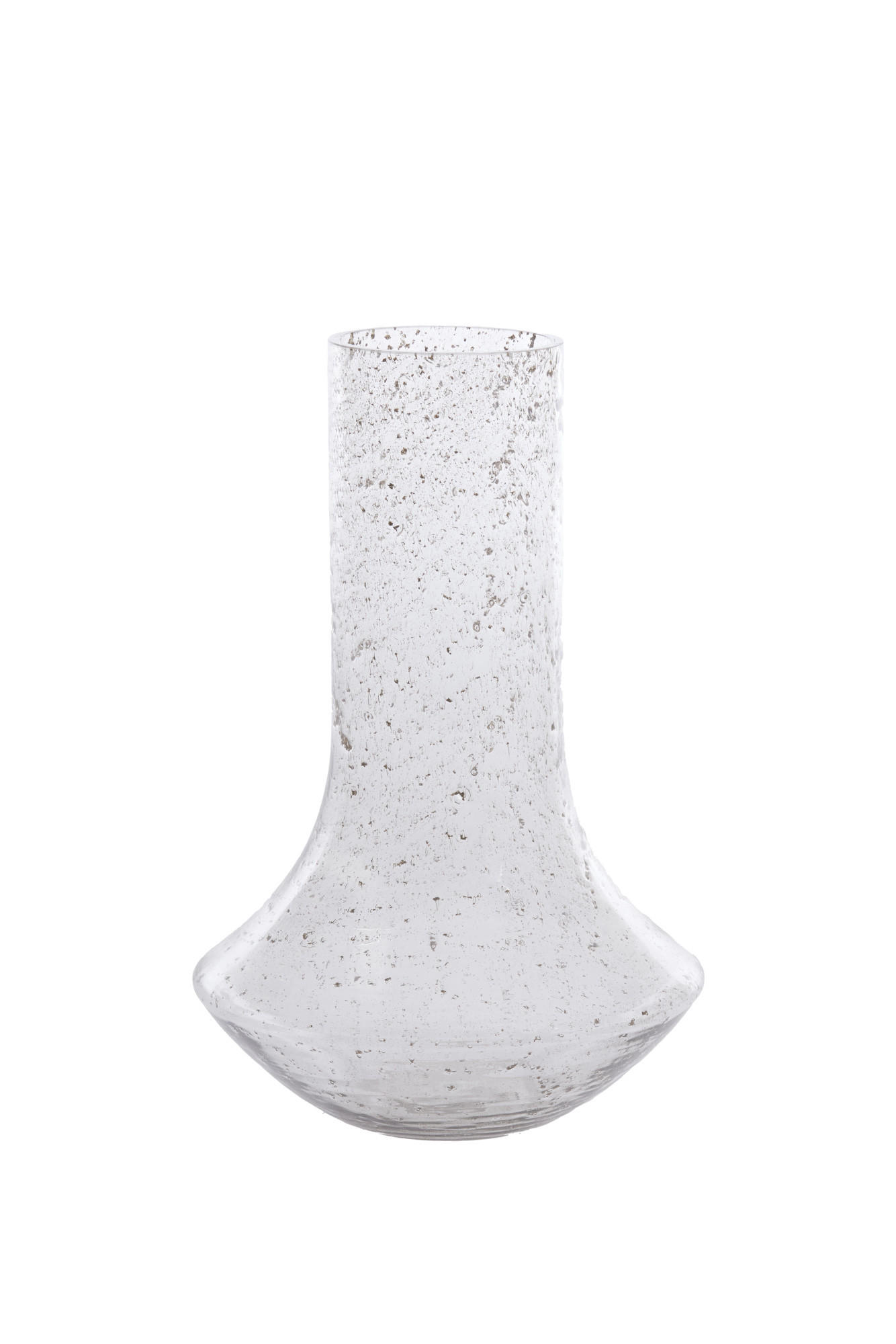 VASE Leanna Hell Ø25/40 cm - Transparent, Glas (25/40cm) - Light & Living