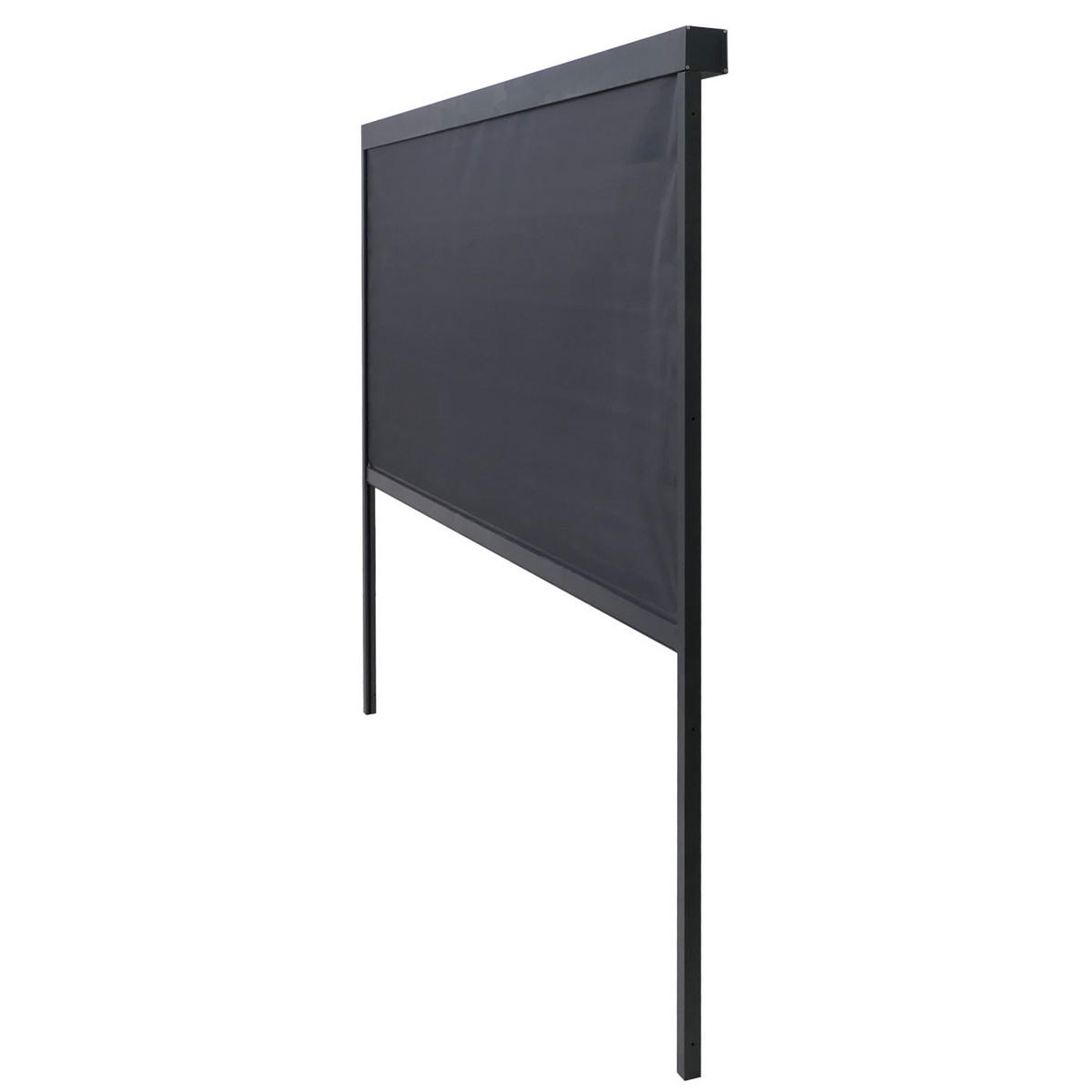 SEITENWAND für Pergola 3x3m 217x275cm Anthrazit - Anthrazit, Textil (275/217/10cm) - BERLINLODGE