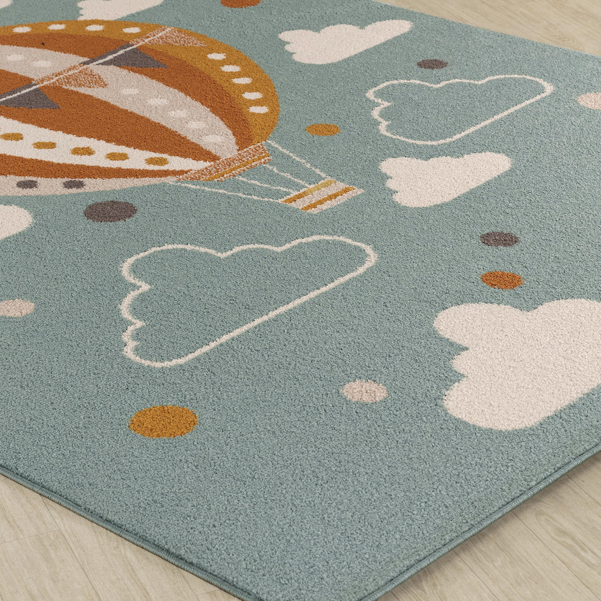KINDERTEPPICH Rund Ø 160cm Mehrfarbig - Multicolor, Textil (160/160cm) - LIVABLISS