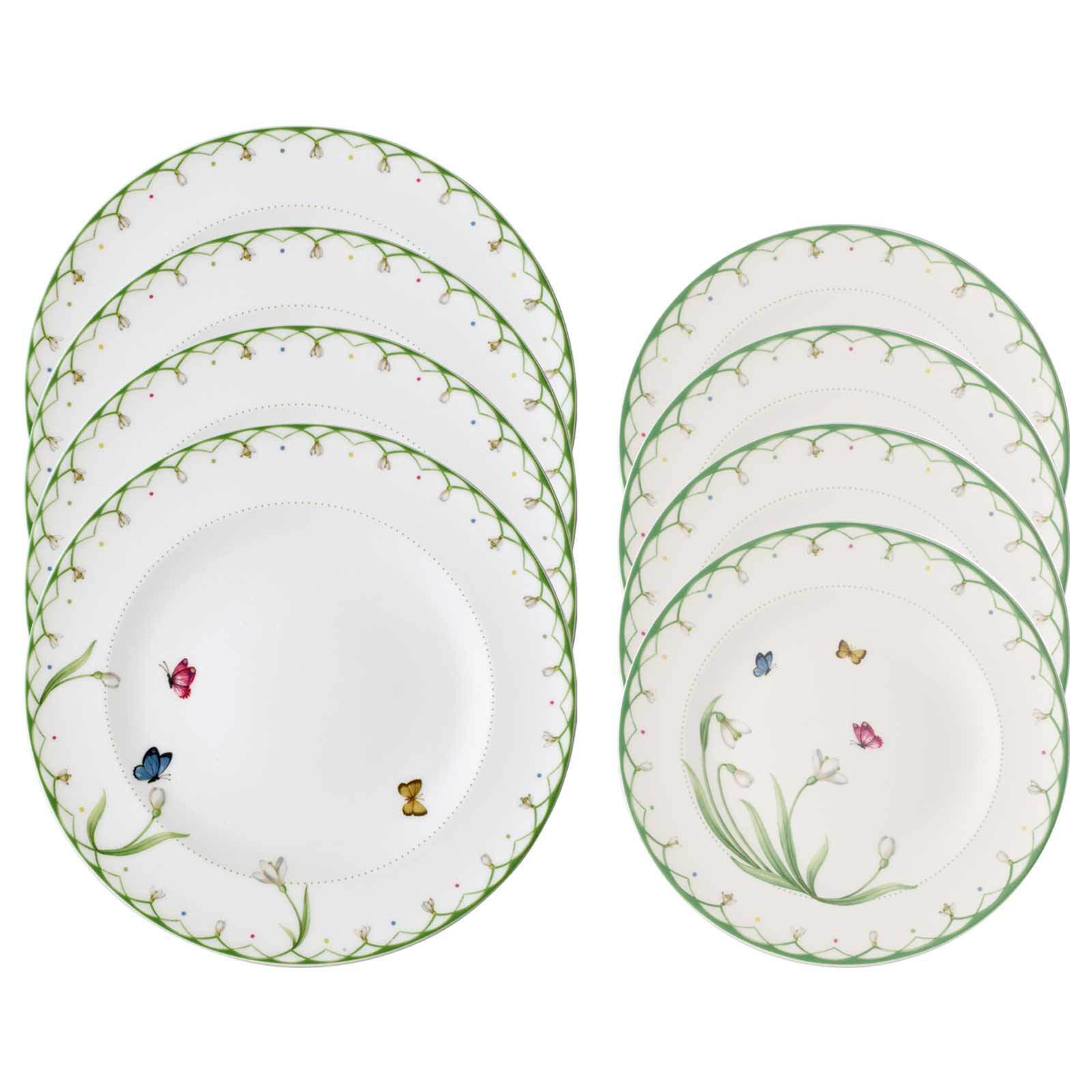 Villeroy & Boch Teller-Set Mehrfarbig 2x2x2 cm