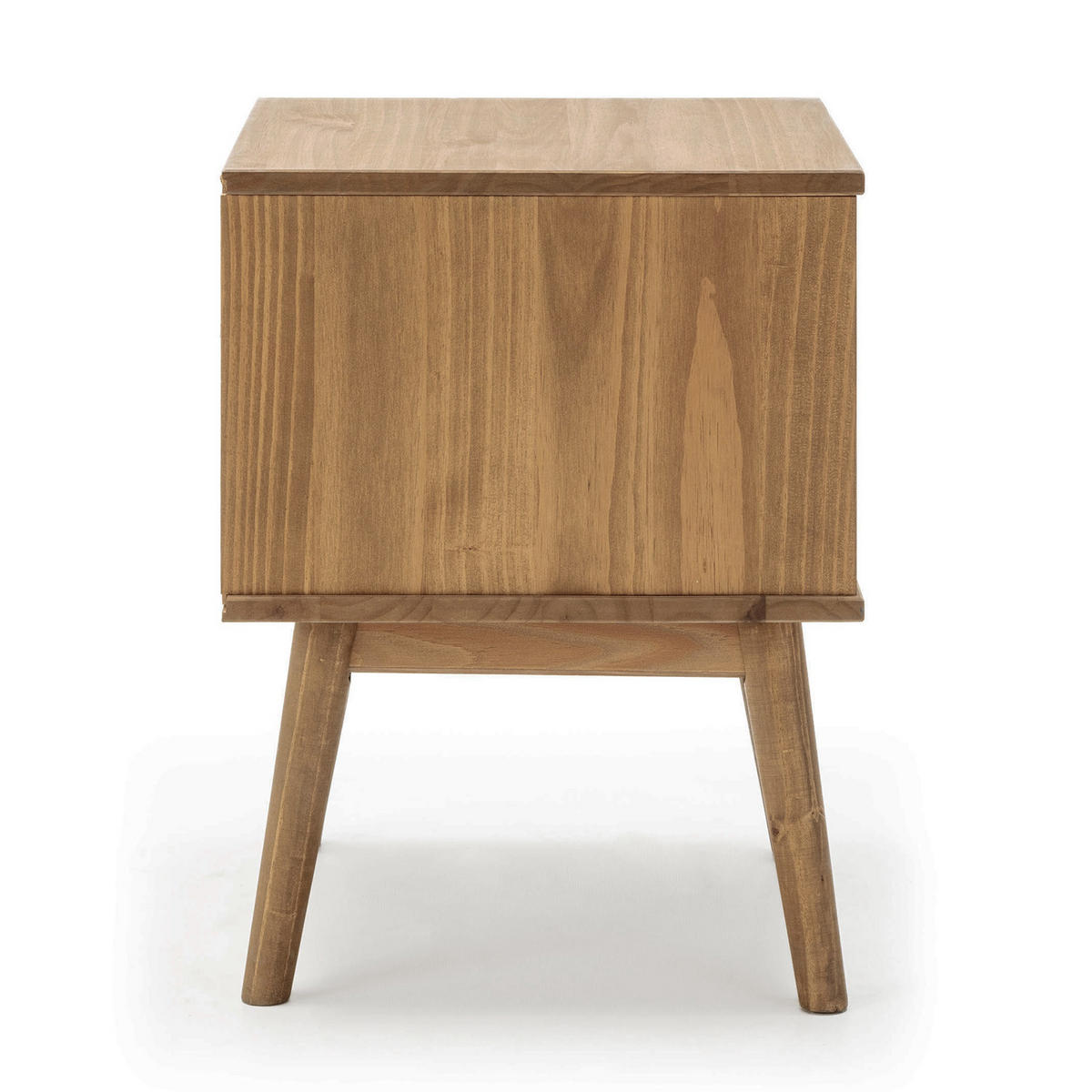 NACHTTISCH Bali 2 Schublade Farbe Wachs - Eichefarben, Holz (40/52/40cm) - VS Venta-stock