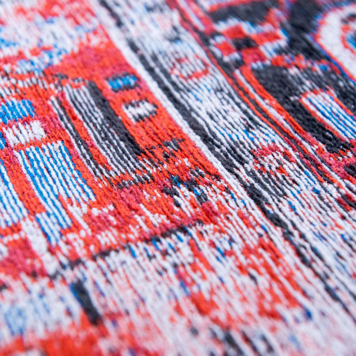 TEPPICH Classic Brick Antiquarian 140/200 cm - Rot, Textil (140/200cm) - Louis De Poortere