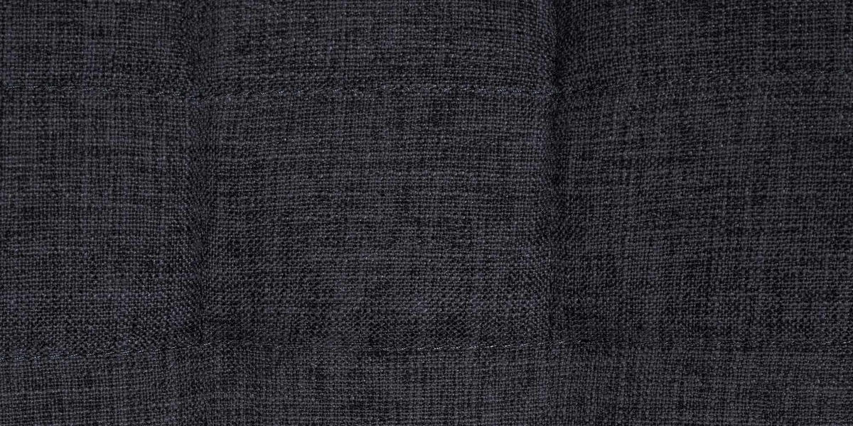 BARHOCKER Stoff schwarz - Schwarz, Textil/Metall (48/81/54cm) - CLP