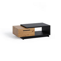 COUCHTISCH 120 × 60 cm - Bordeaux, Metall (60/120/40cm) - Design Möbel