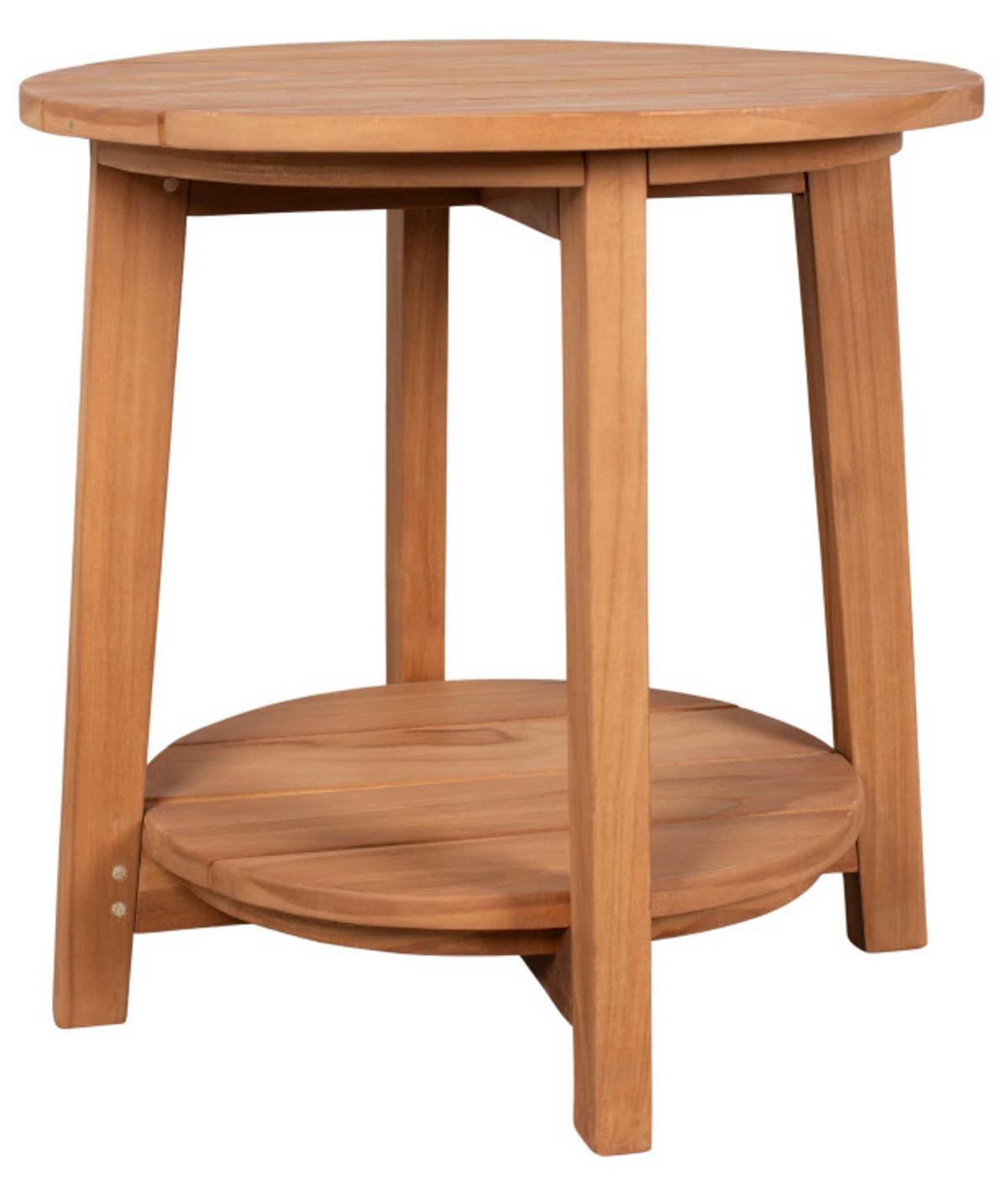BEISTELLTISCH Milton - Naturfarben, Holz (50/50/50cm) - Mr. Deko