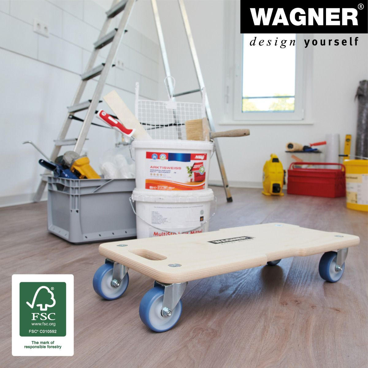 TRANSPORTHILFEN MEDIUM SOFT 1325 - Naturfarben, Holz (29/11/59cm) - WAGNER design yourself