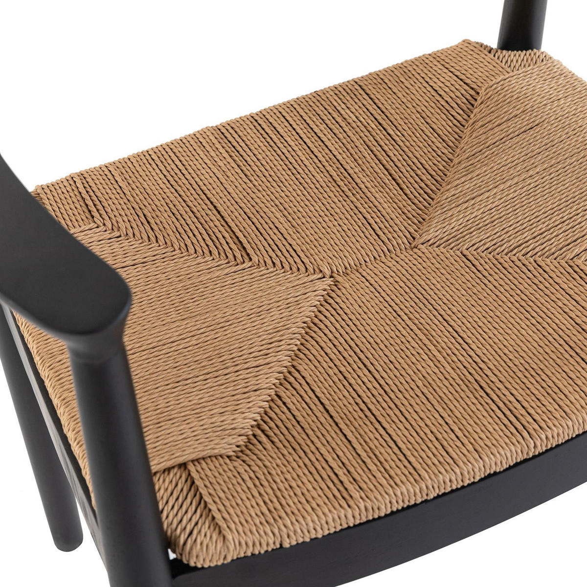 ESSZIMMERSTÜHLE TENO 2er-Set schwarz - Schwarz, Holz/Textil (65/74/55cm) - IDIMEX