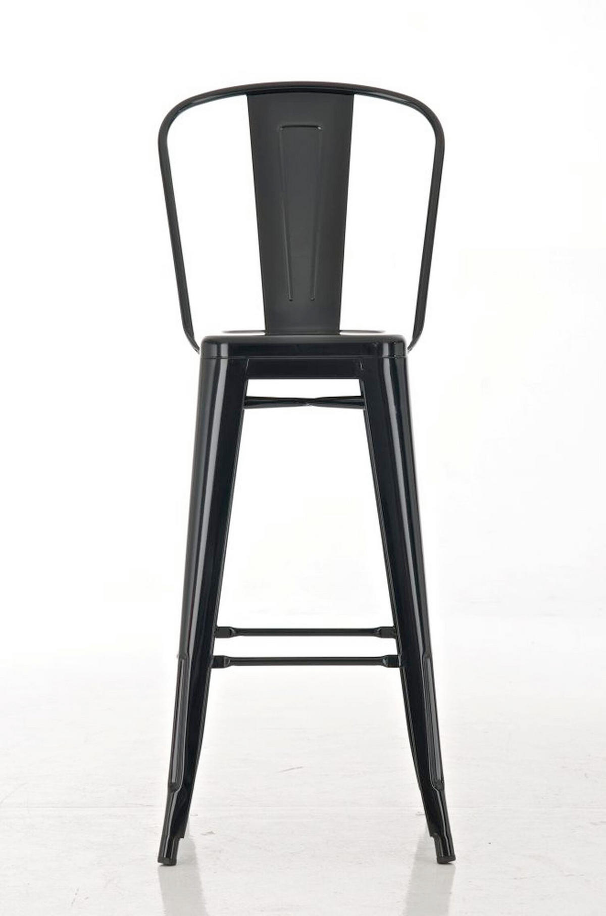 BARHOCKER Adnan, Schwarz - Schwarz, Metall (44/100/52cm) - TPFLiving