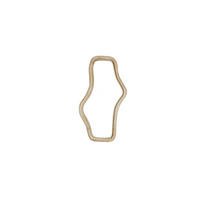 SPIEGEL Celano Braun 44/4/80 cm - Hellbraun, Holz (4/80/44cm) - Light & Living