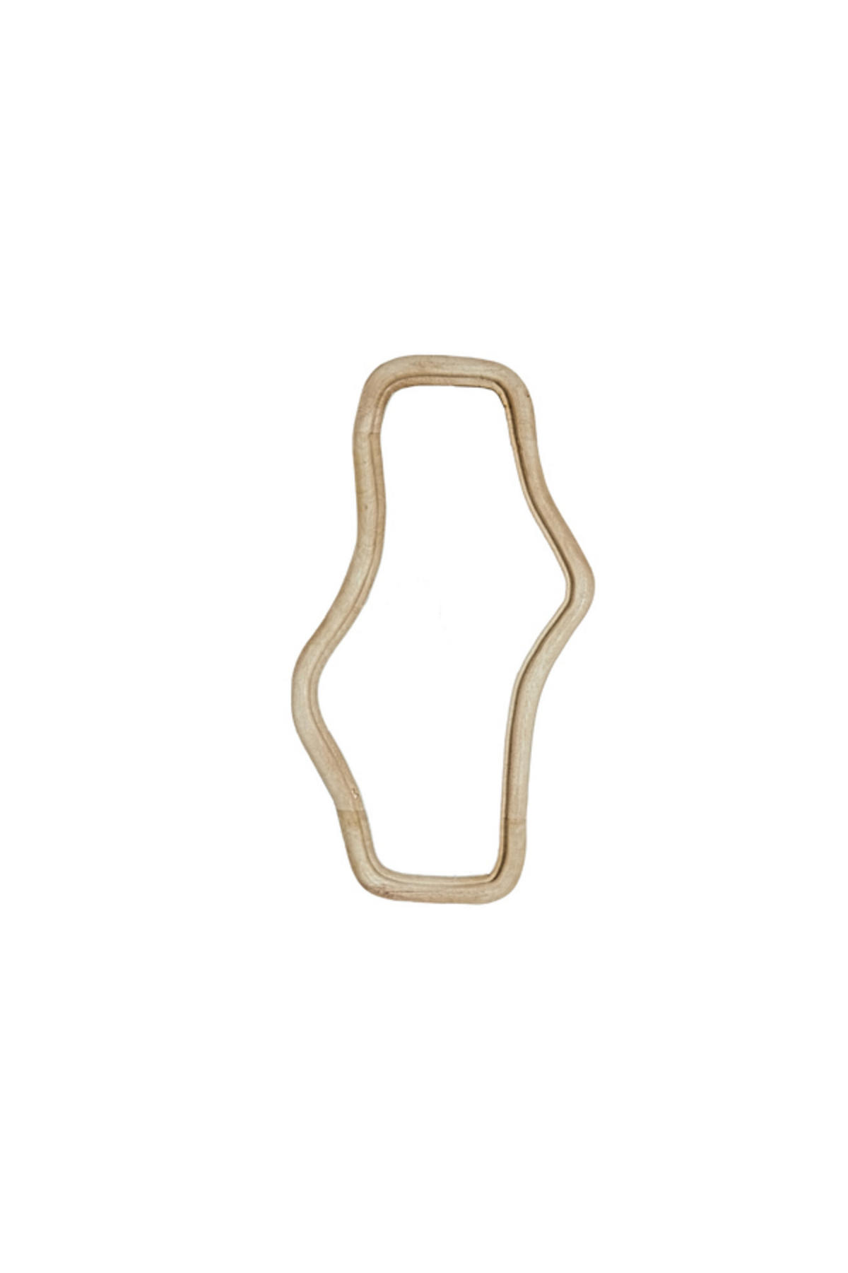 SPIEGEL Celano Braun 44/4/80 cm - Hellbraun, Holz (4/80/44cm) - Light & Living