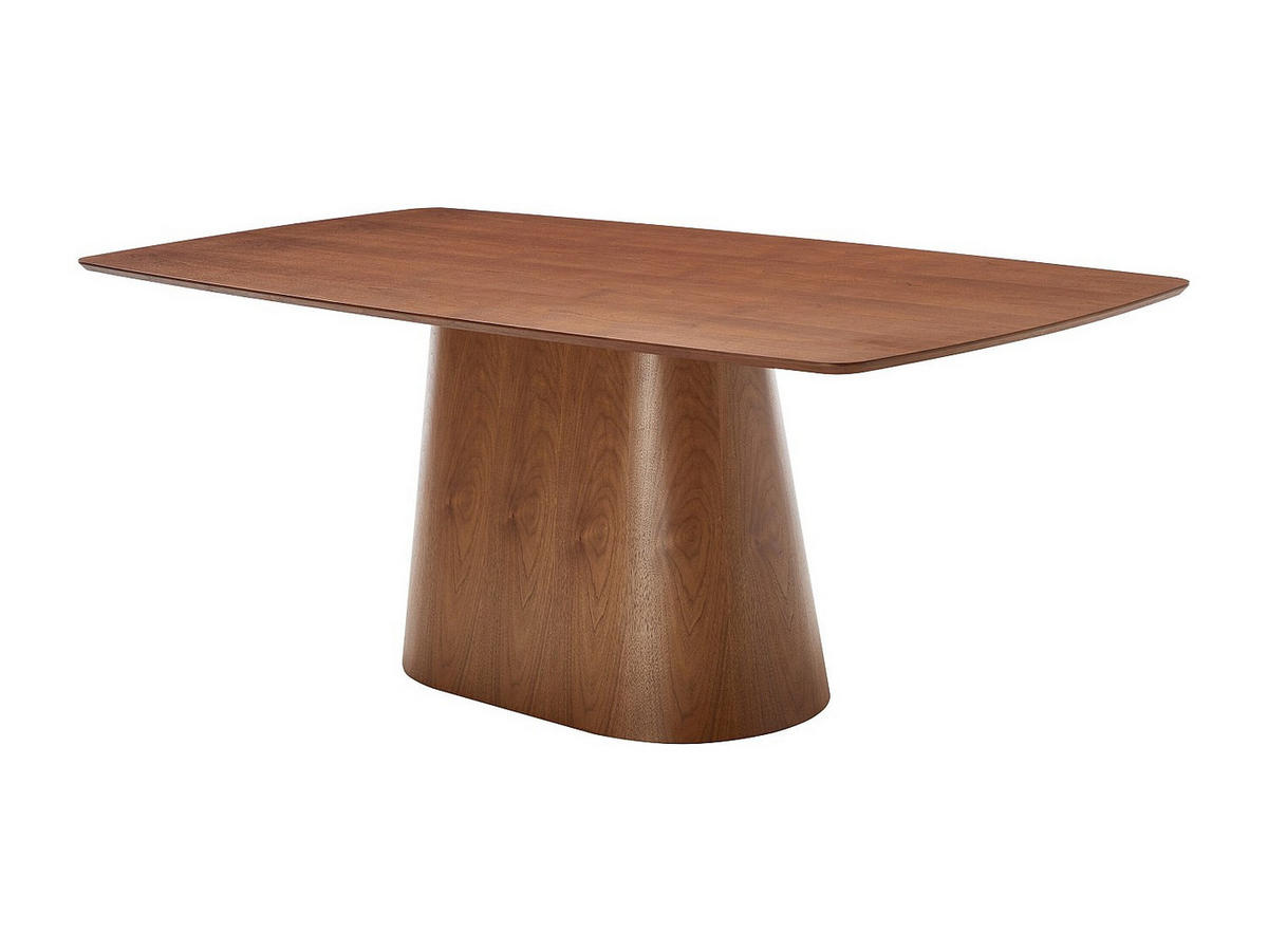 ESSTISCH - 8 Personen - holz - naturfarben dunkel Nirasaki - Naturfarben, Holz (100/200/76cm) - Vente-Unique