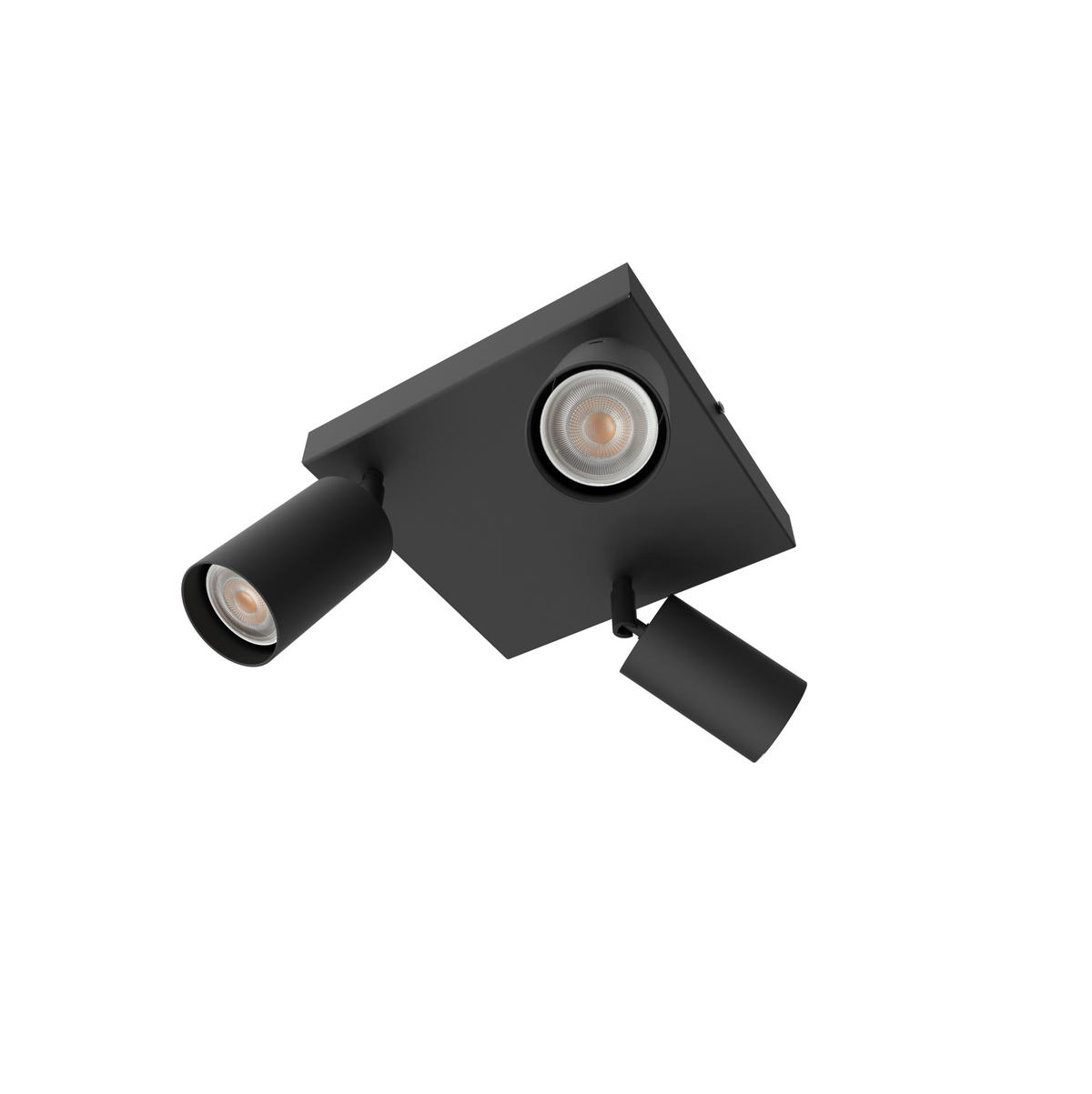 STRAHLER - Schwarz, Metall (30/30/15cm) - Lumicom