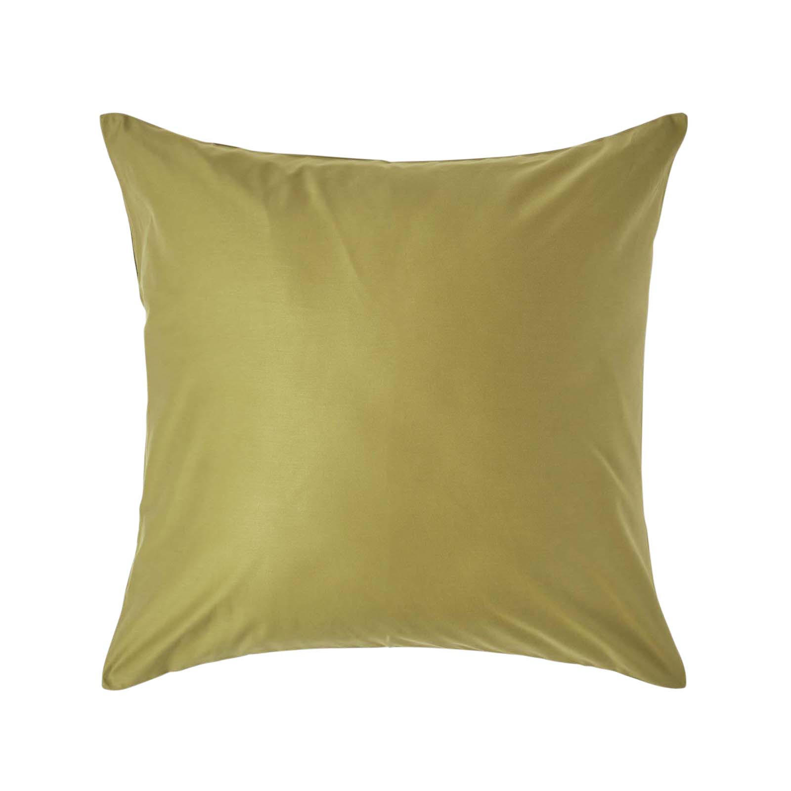 KISSENBEZUG Premium, Ägyptische Baumwolle, Fadendichte 1000 - Olivgrün, Textil (60/60cm) - Homescapes