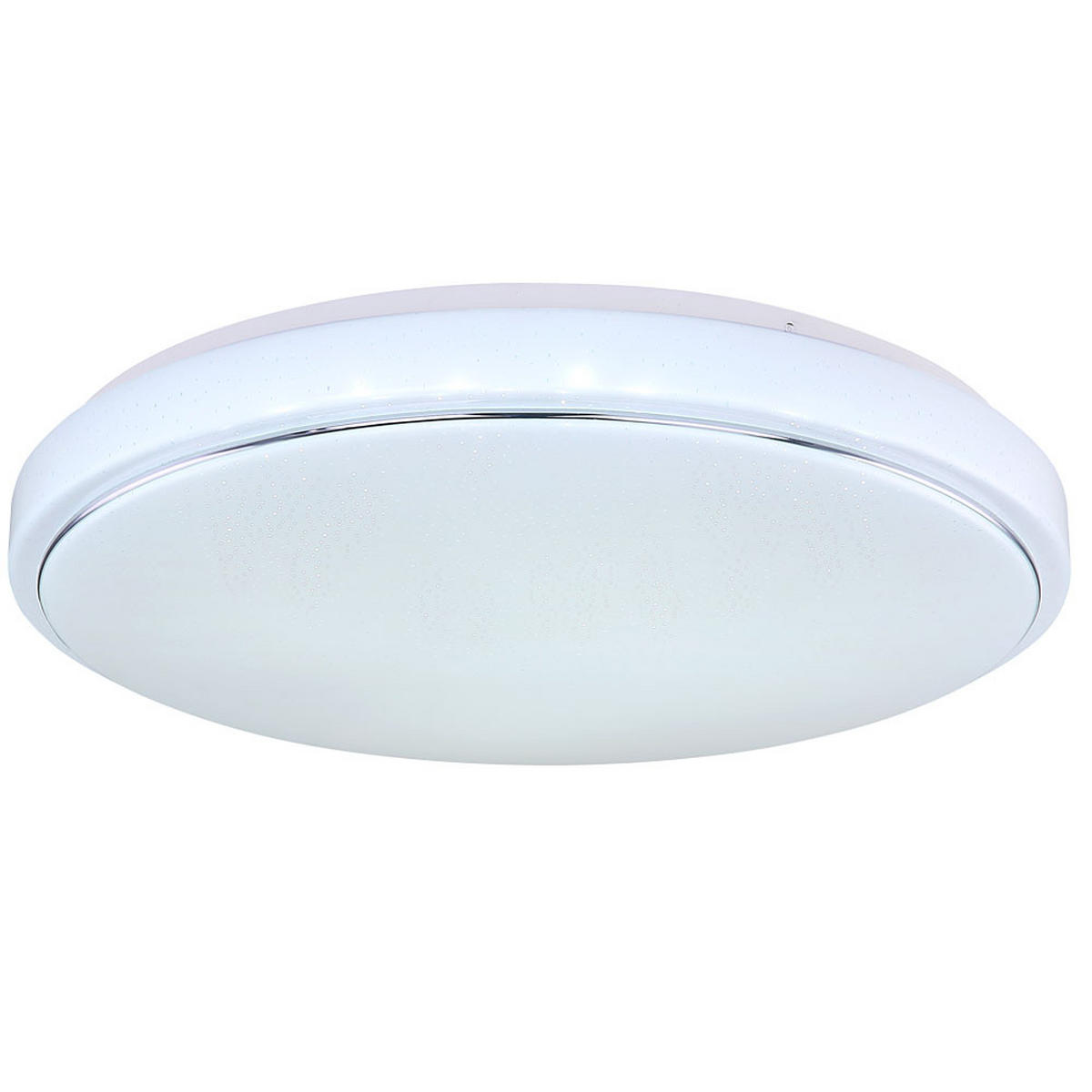 LED DECKENLEUCHTE Kalle Weiß Metall - Weiß, Metall (49/49/7.5cm) - Globo Lighting