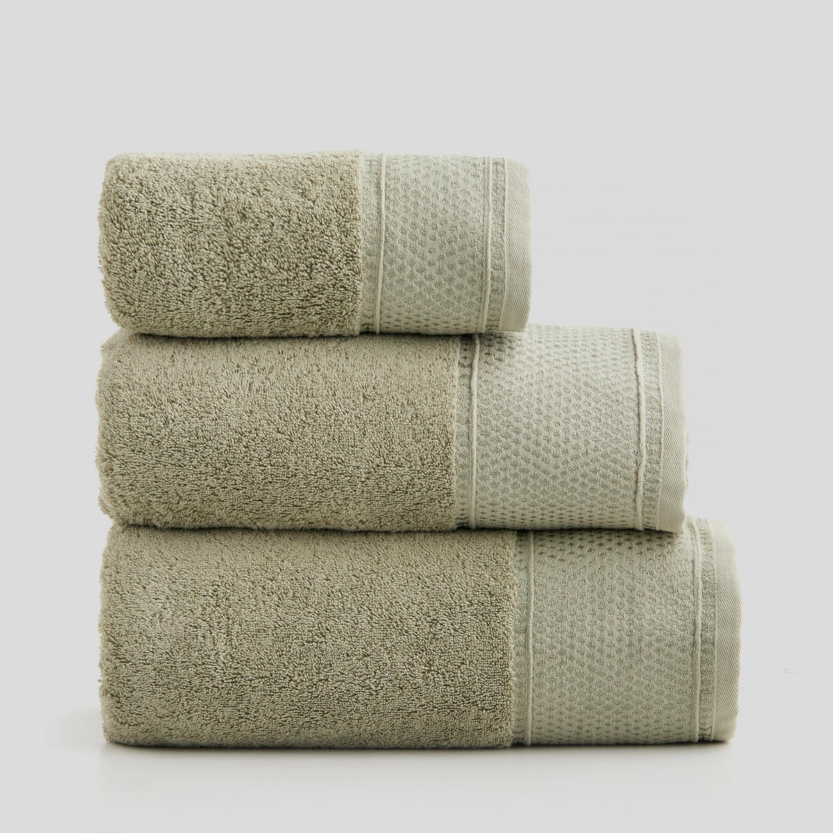 BADETUCH Destello - Grün, Textil (100/140cm) - home&you