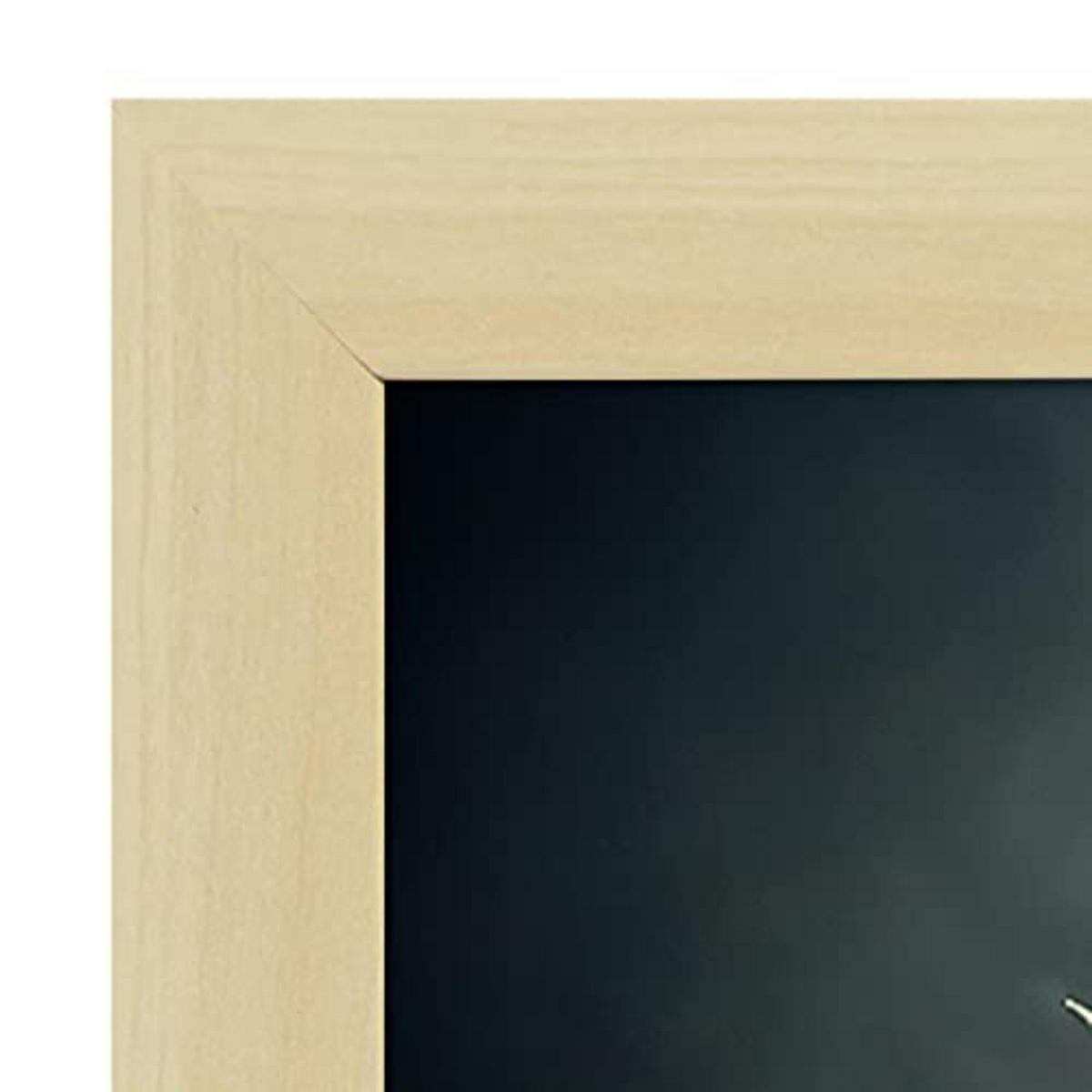 POSTER Set mit 4 Schwarz und weiß Tier im T Burton Goth Stil A4 Rahmen aus hellem Holz - Beige, Papier (29.7/3cm) - Nacnic