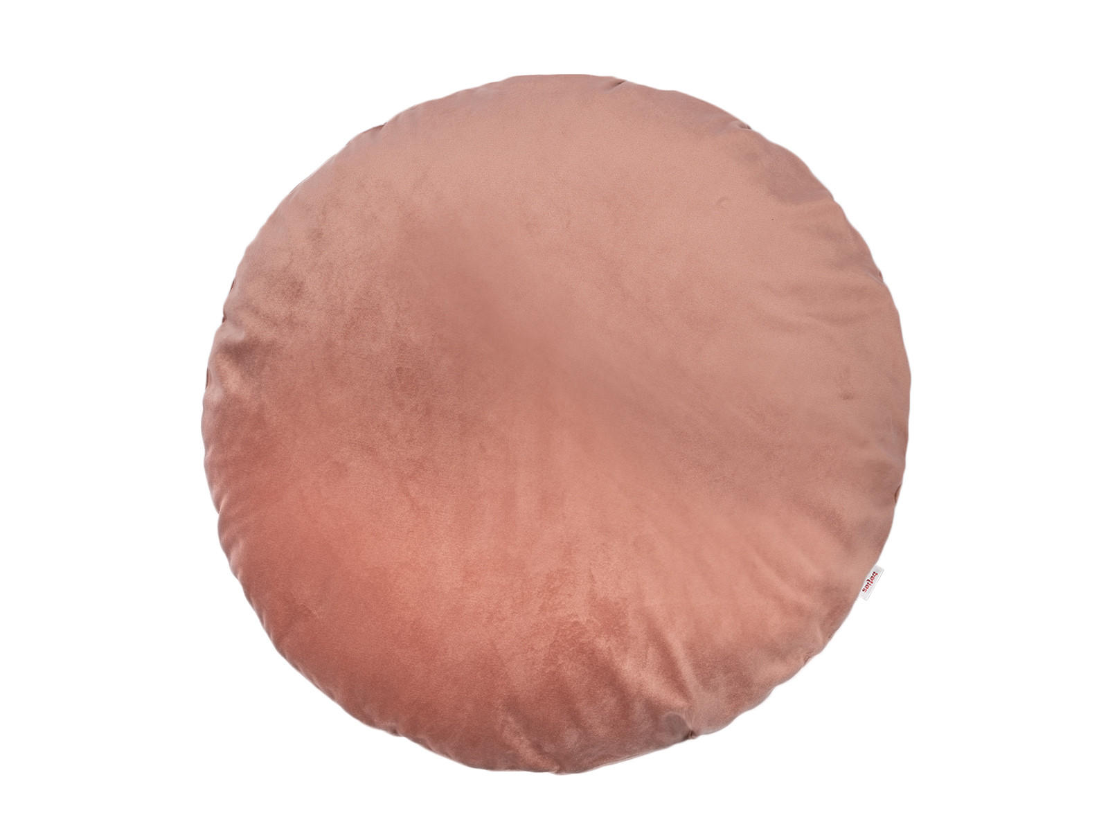 KISSENHÜLLE Rund Samt&Sonders altrosa 60 cm Ø - Altrosa, Textil (60/60cm) - beties Heimtextil