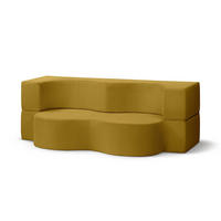 SOFA Kamelia Honigeiche - Honigeiche, Textil (200/70/100cm) - Pillovely