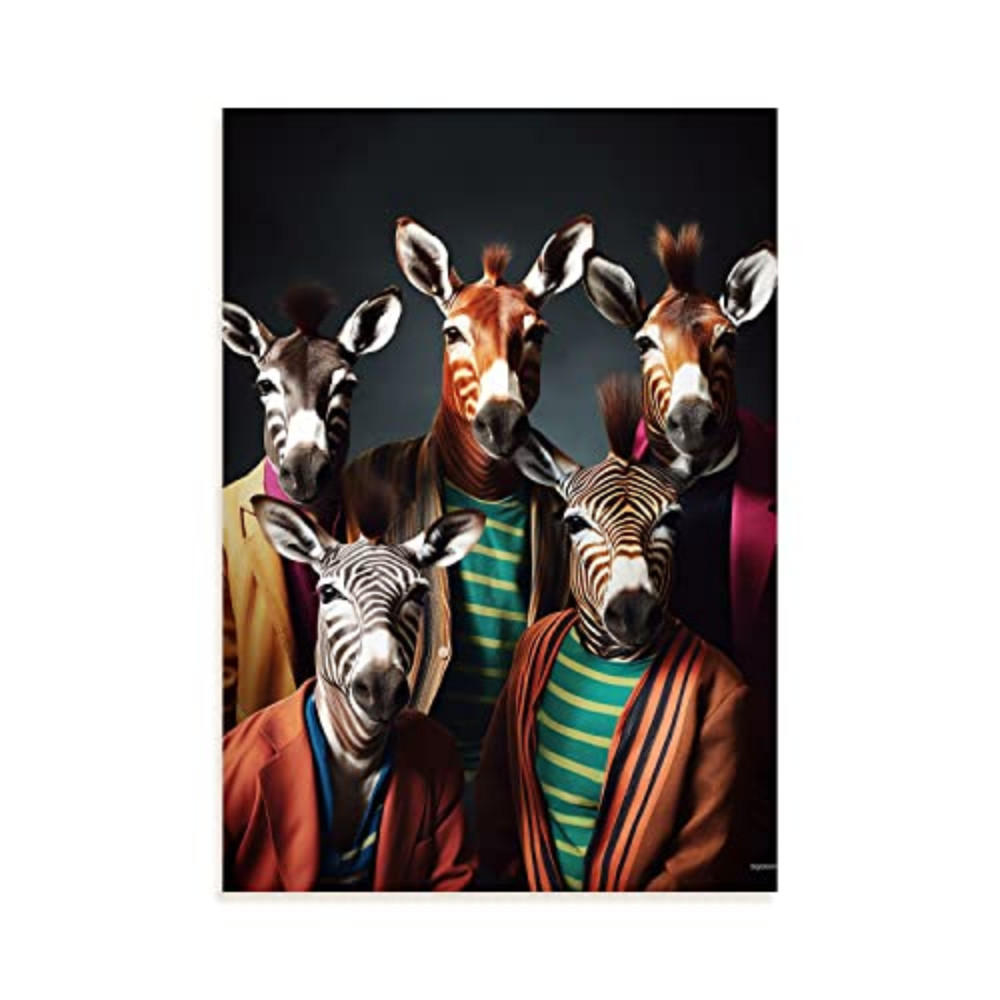 POSTER Okapi Mode A3 Rahmenlos - Klar, Papier (29.7/5/42cm) - Nacnic