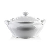 SUPPENTOPF Basic Weiß 26/23/15 cm Keramik - Weiß, Keramik (26cm) - Mondex