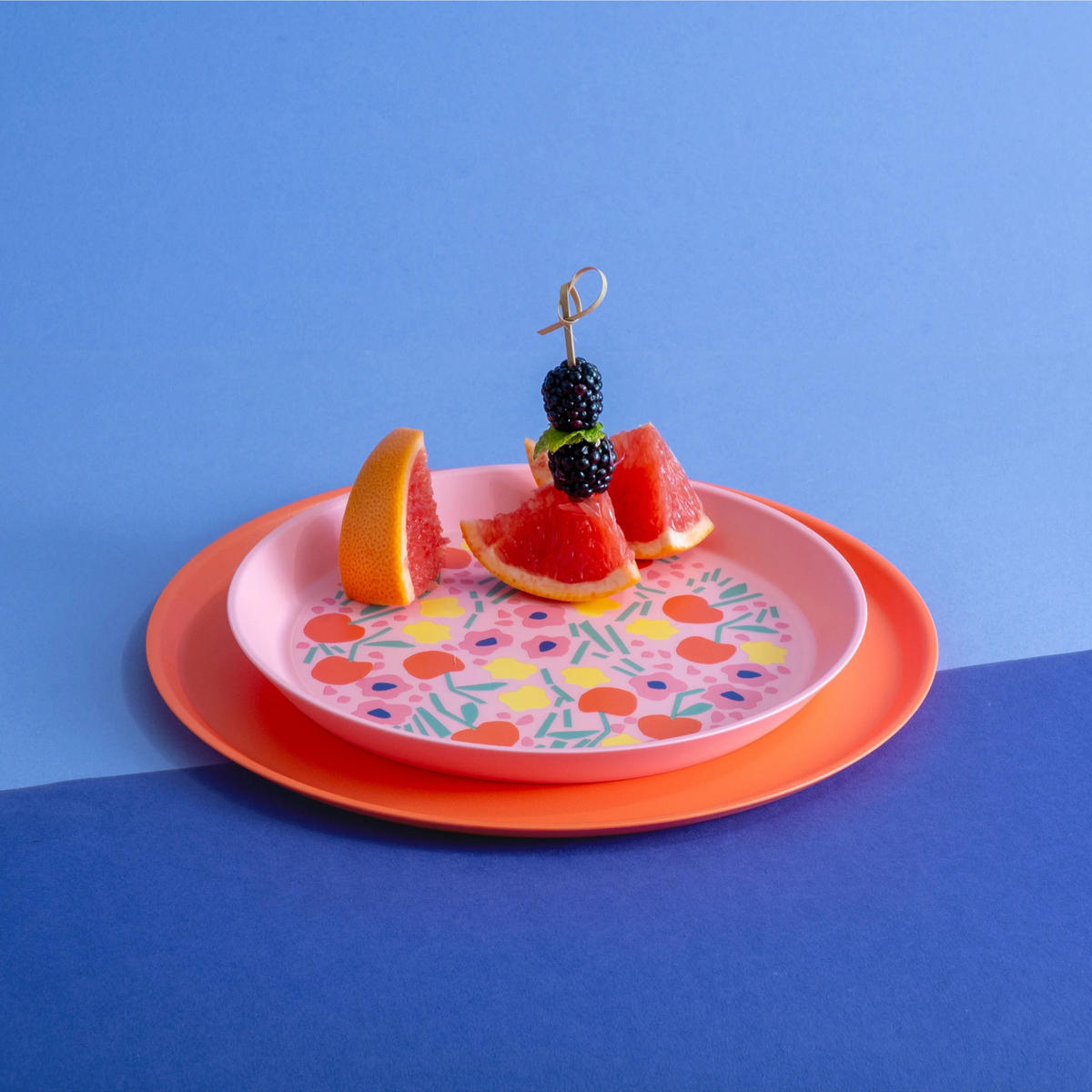 TELLER Nora 20,5 cm - Rosa, Kunststoff (20.5cm)