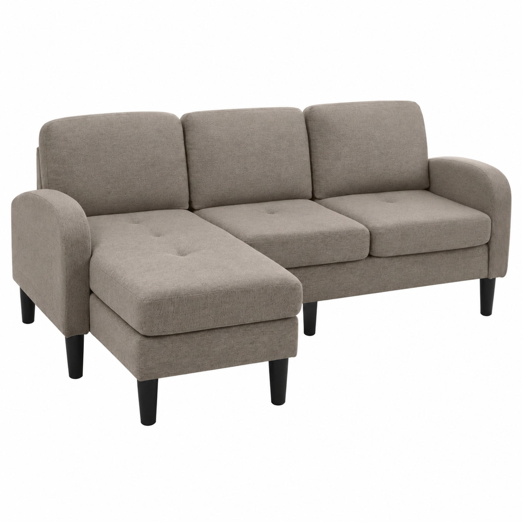 Meubliv Sofa Dunkelgrau 166x118 cm