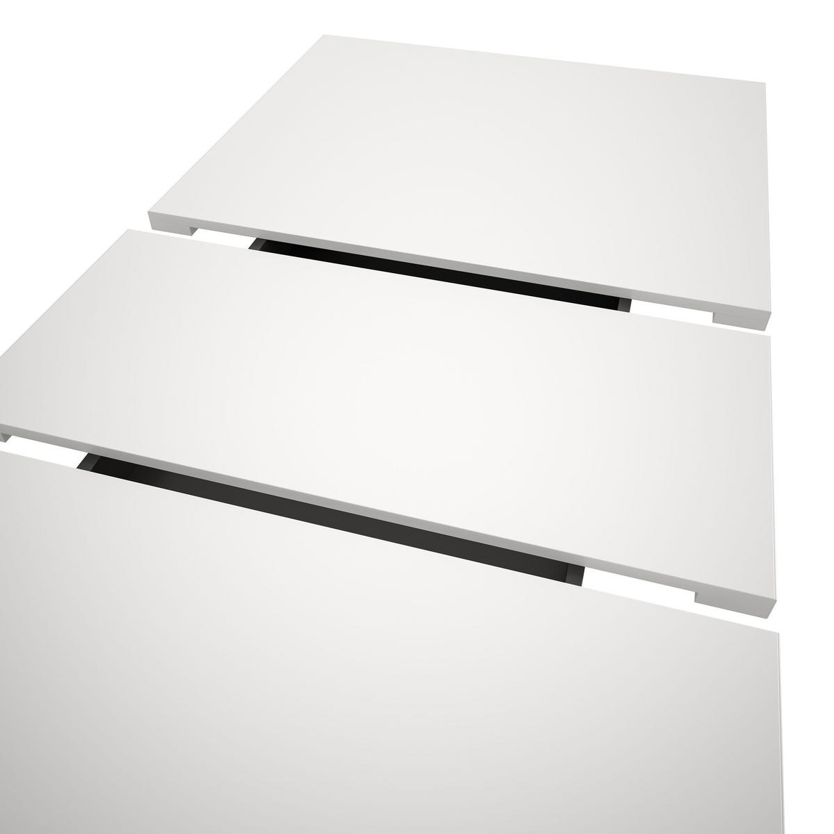 ESSTISCH MOTION (B/H/T: ca. 150/76/90 cm) in Weiß/weiß - Weiß, Holzwerkstoff (90/150/76cm)