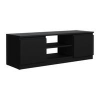 LOWBOARD NUDO 120/38,5/39 cm, Schwarz - Schwarz, Holzwerkstoff (120/38.5/39cm) - MASSENO
