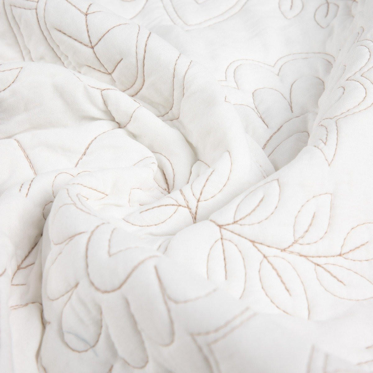 TAGESDECKE Cludo ecru 200/220 cm - Ecru, Textil (200/220cm) - Homla