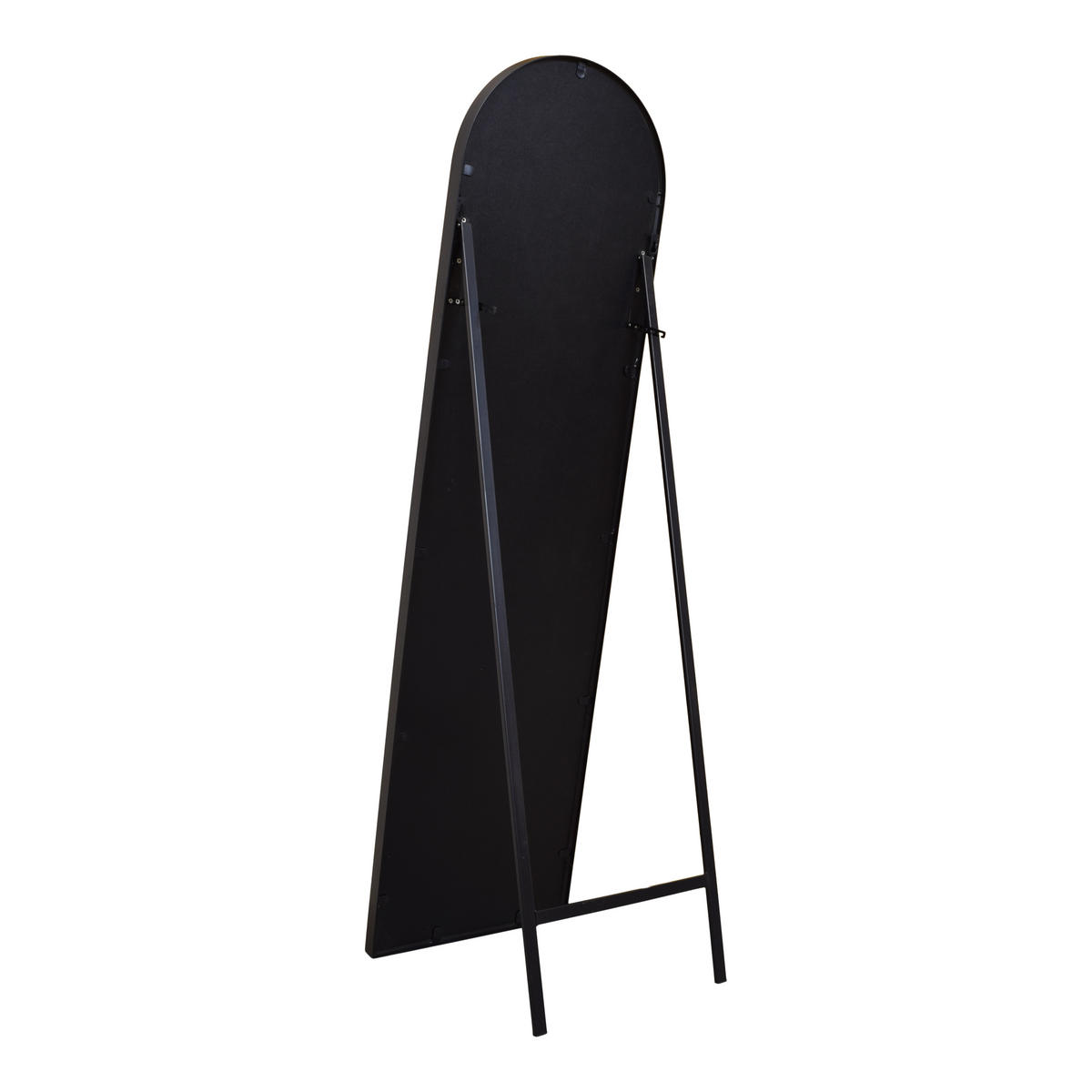 STANDSPIEGEL Ark Schwarz - Schwarz, Metall (40/150/4cm) - Fragix