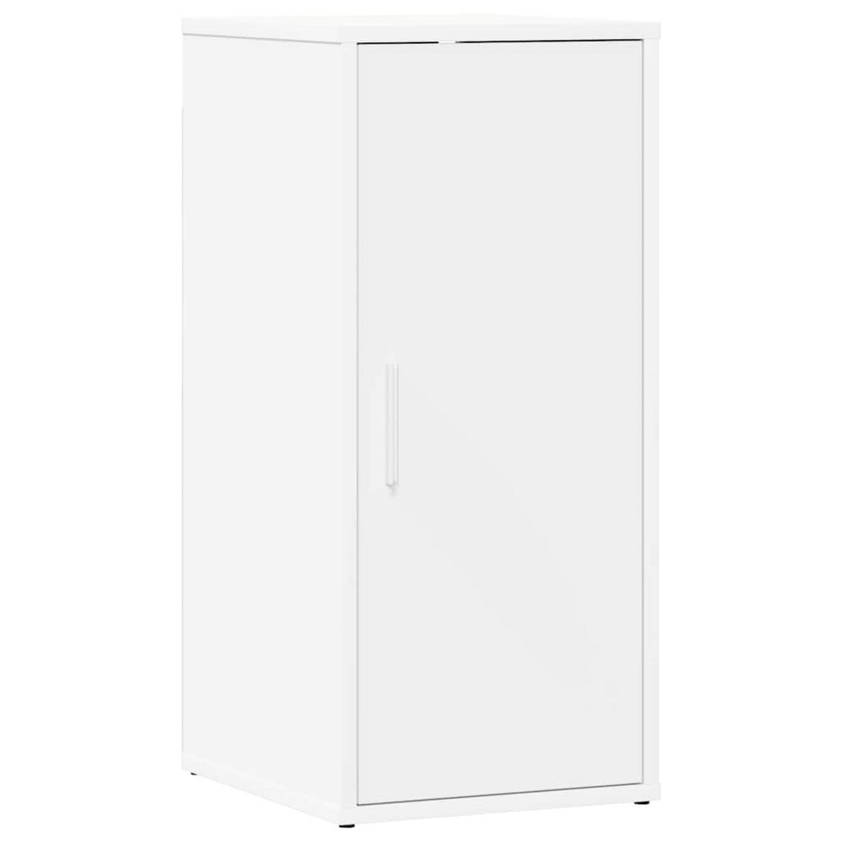 SCHUHSCHRANK Weiß 32x35x70 cm Holzwerkstoff - Weiß, Holzwerkstoff (35/70/32cm) - furnicato