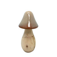 FIGUR Pilz Mave Braun 8.2/8.2/15.8 cm Keramik - Braun, Keramik (8.2/15.8/8.2cm) - Mondex