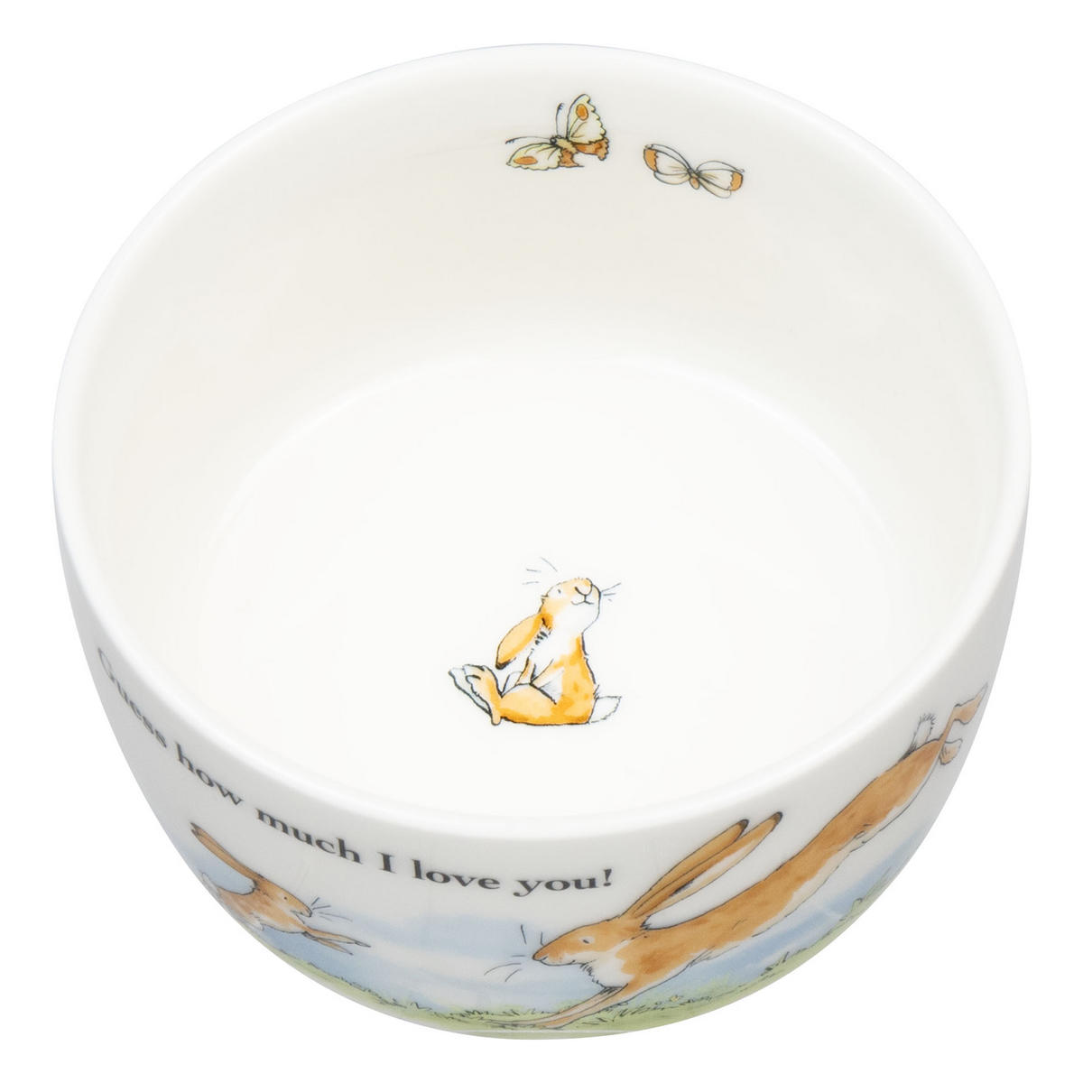 MÜSLISCHALE Guess how much I love you, Schale - Naturfarben, Keramik (0.38L) - Könitz