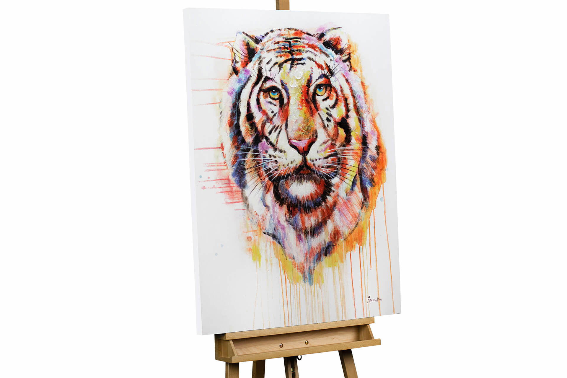 KUNSTLOFT RUČNĚ MALOVANÝ AKRYLOVÝ OBRAZ, 75/100 CM