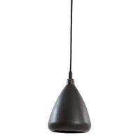 HÄNGELAMPE Desi Schwarz Ø18/20 cm - Schwarz, Keramik (18/18/20cm) - Light & Living