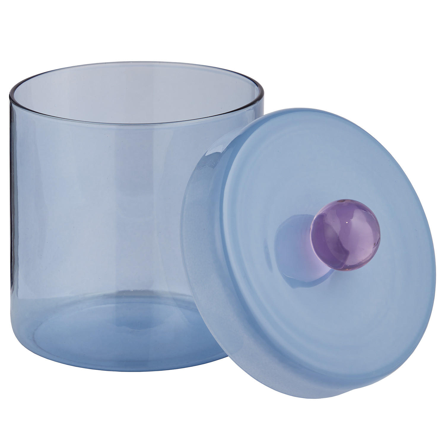 AUFBEWAHRUNGSGLAS Globe - Blau, Glas (11/11/11cm) - Butlers