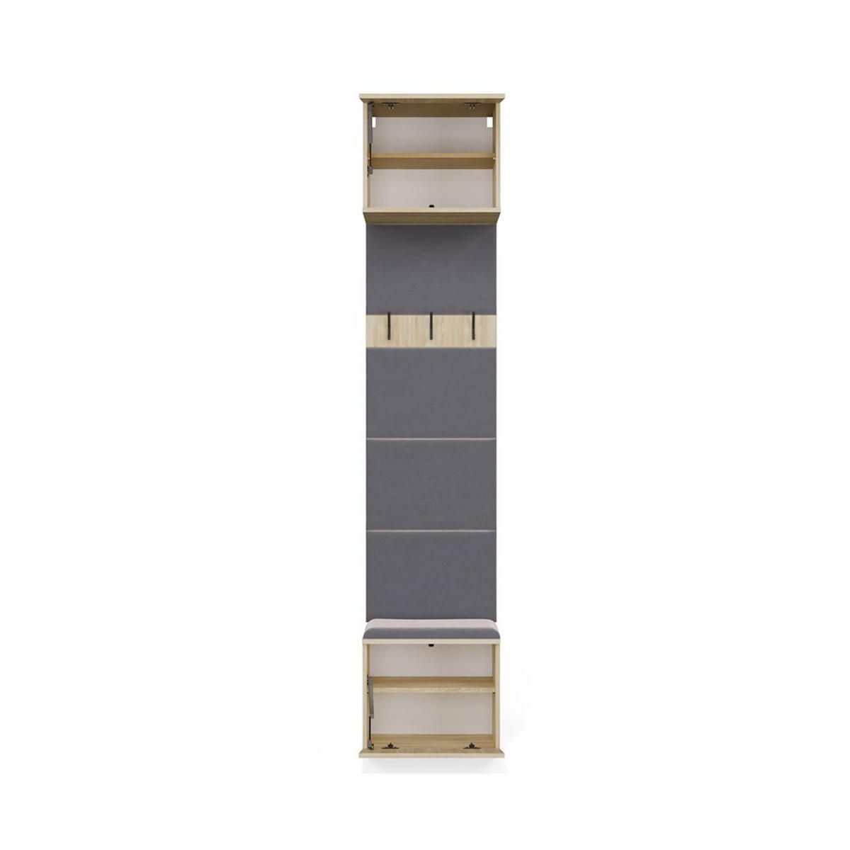SET DE MOBILIER PENTRU HOL Sonoma stejar 50/238/35 - stejar Sonoma/gri, compozit lemnos (50/238/35cm) - RAUMHIRSCH FURNITURE