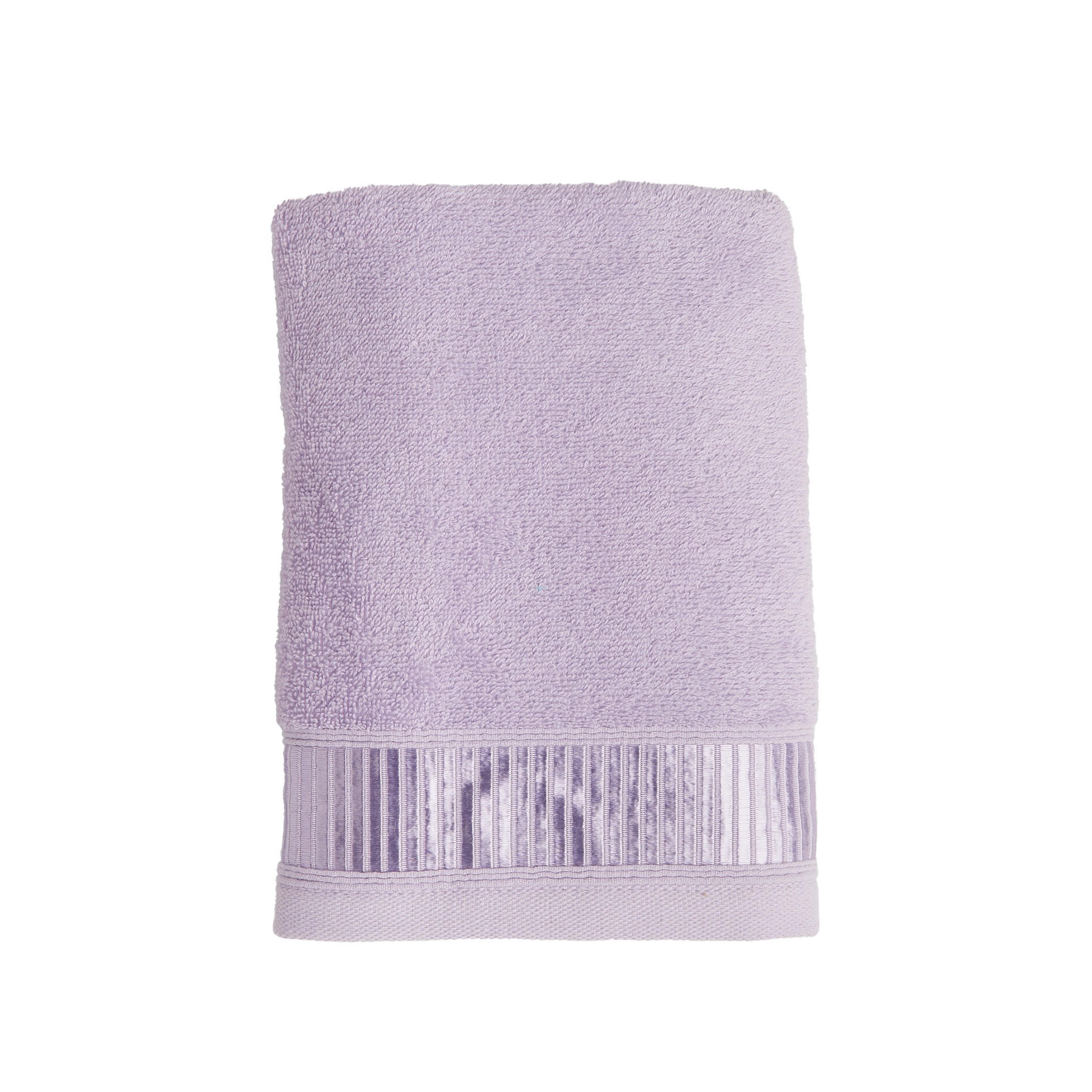 HANDTUCH Alicanty - Violett, Textil (50/90cm) - home&you