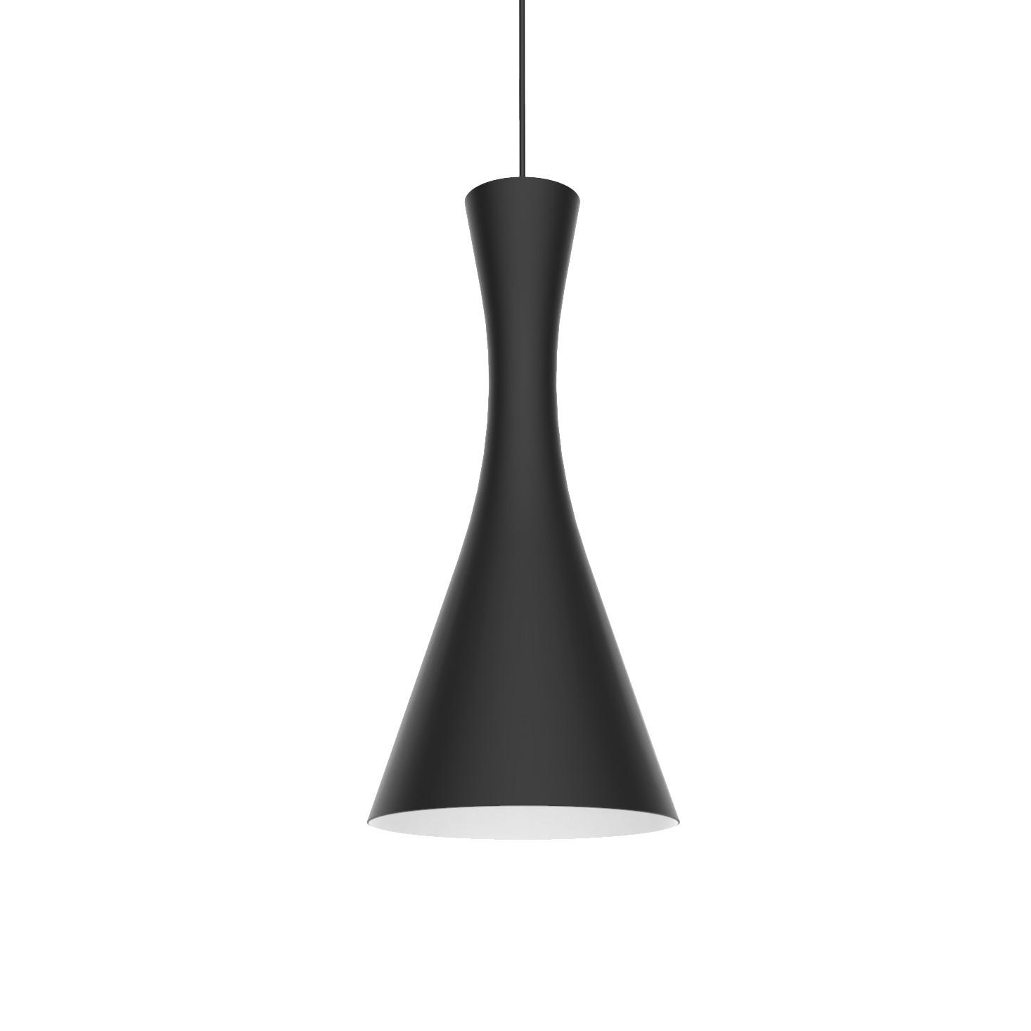 Lumicom Hängeleuchte Schwarz 20x120x20 cm