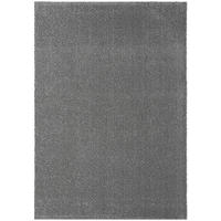 TEPPICH Hochflor ZINAL Uni Polyester Grau 200 x 290 cm - Grau, Textil (200/290cm) - KADIMA DESIGN