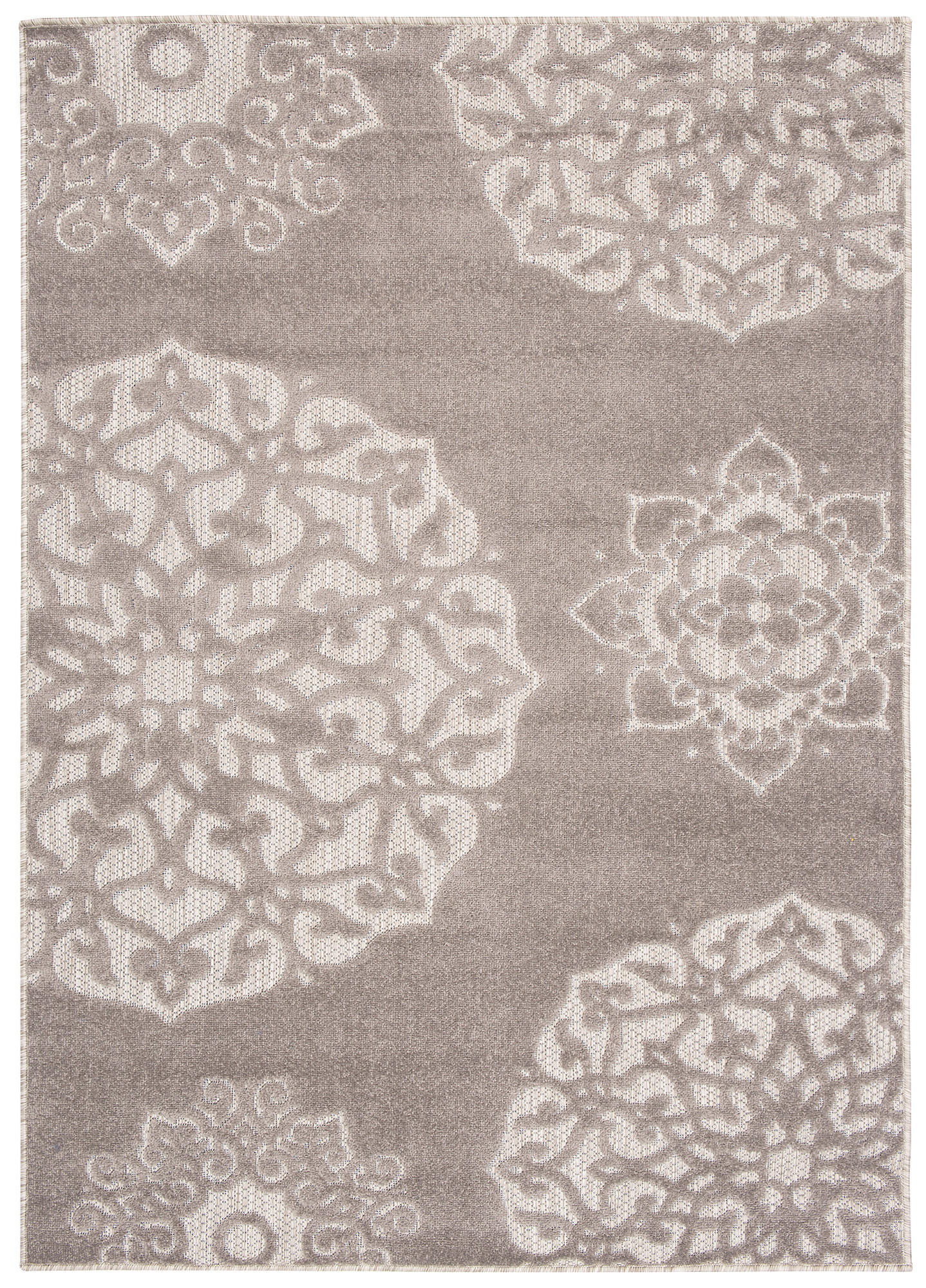 TEPPICH PATIO Grau 240/330 cm - Grau, Kunststoff (240/330cm) - Tapiso