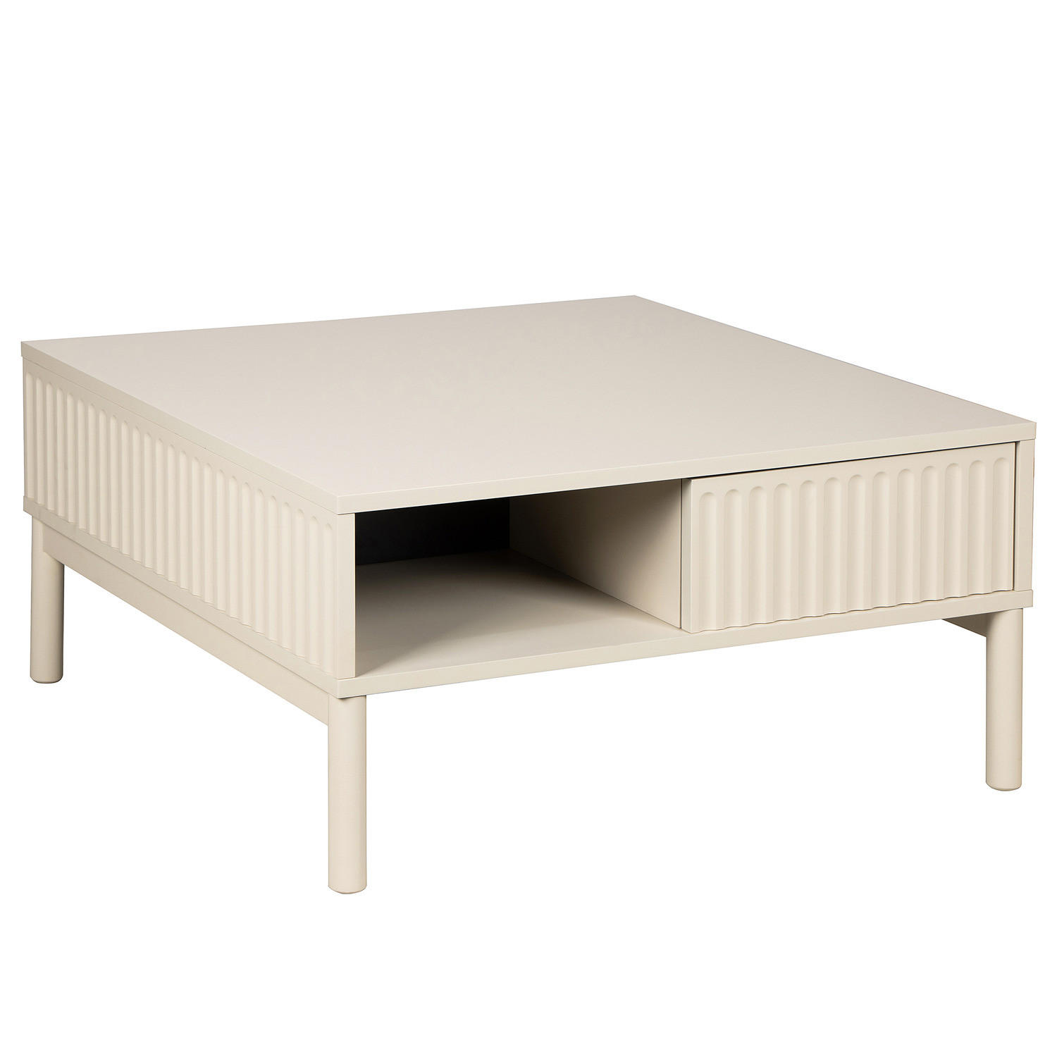 COUCHTISCH - Kaschmir, Holz/Holzwerkstoff (80/80/40cm) - home24