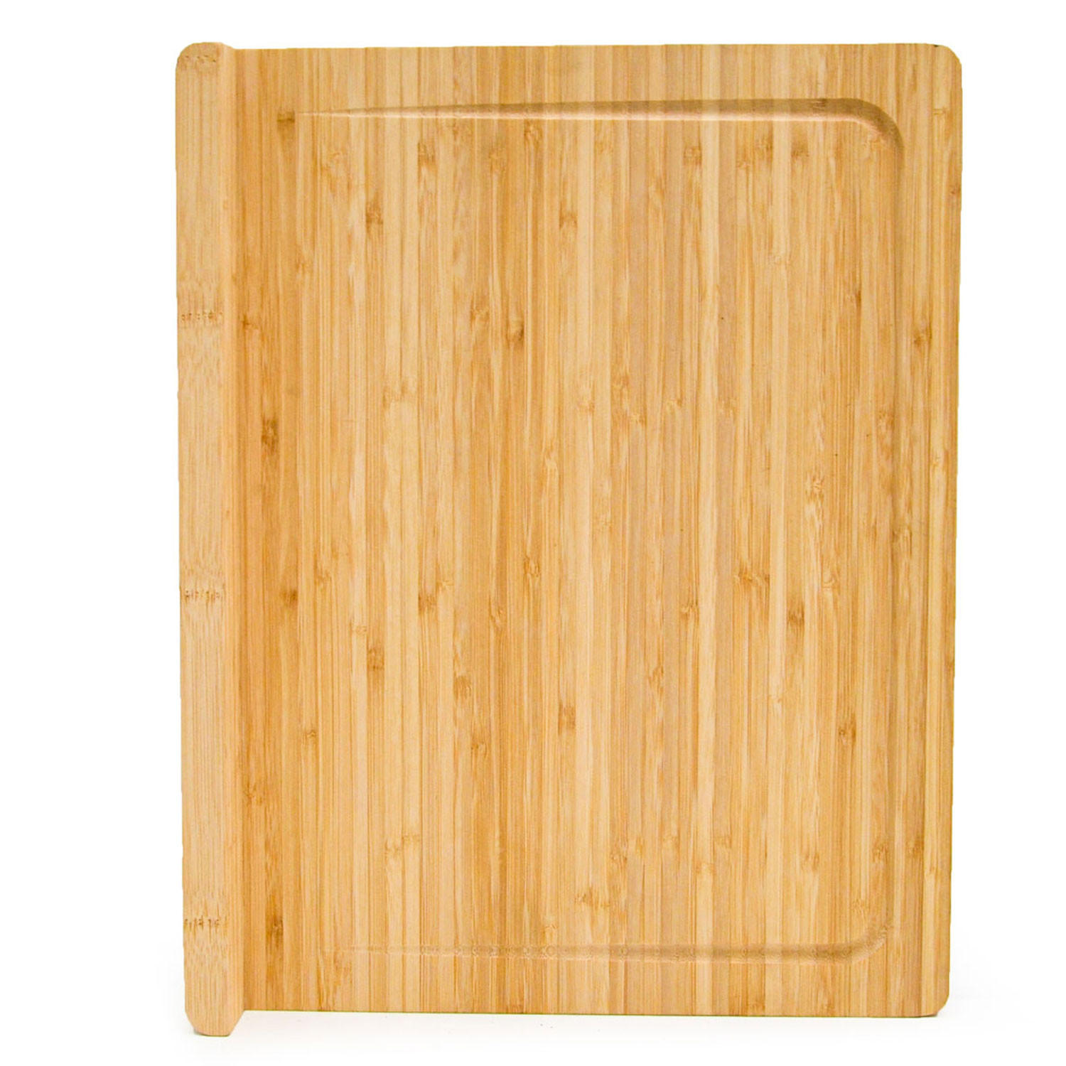 XL-SCHNEIDEBRETT 34/44/2 cm, Bambus - Braun, Holz (34/44cm) - Dunedesign