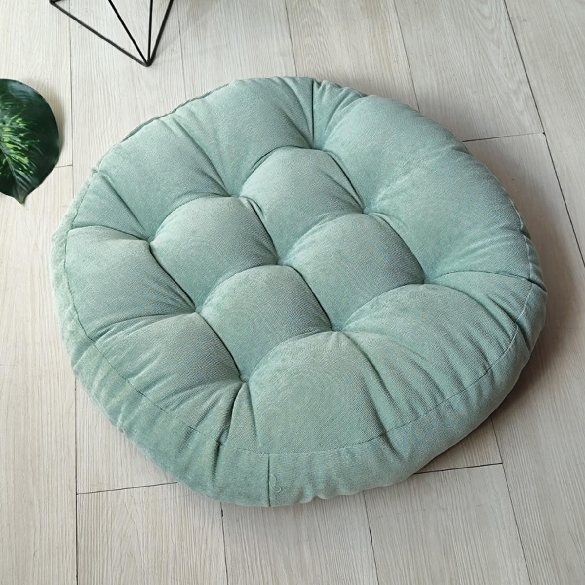 GARTENHOCKERAUFLAGE 55/55 cm - Grün, Textil (55/55cm) - Authentics
