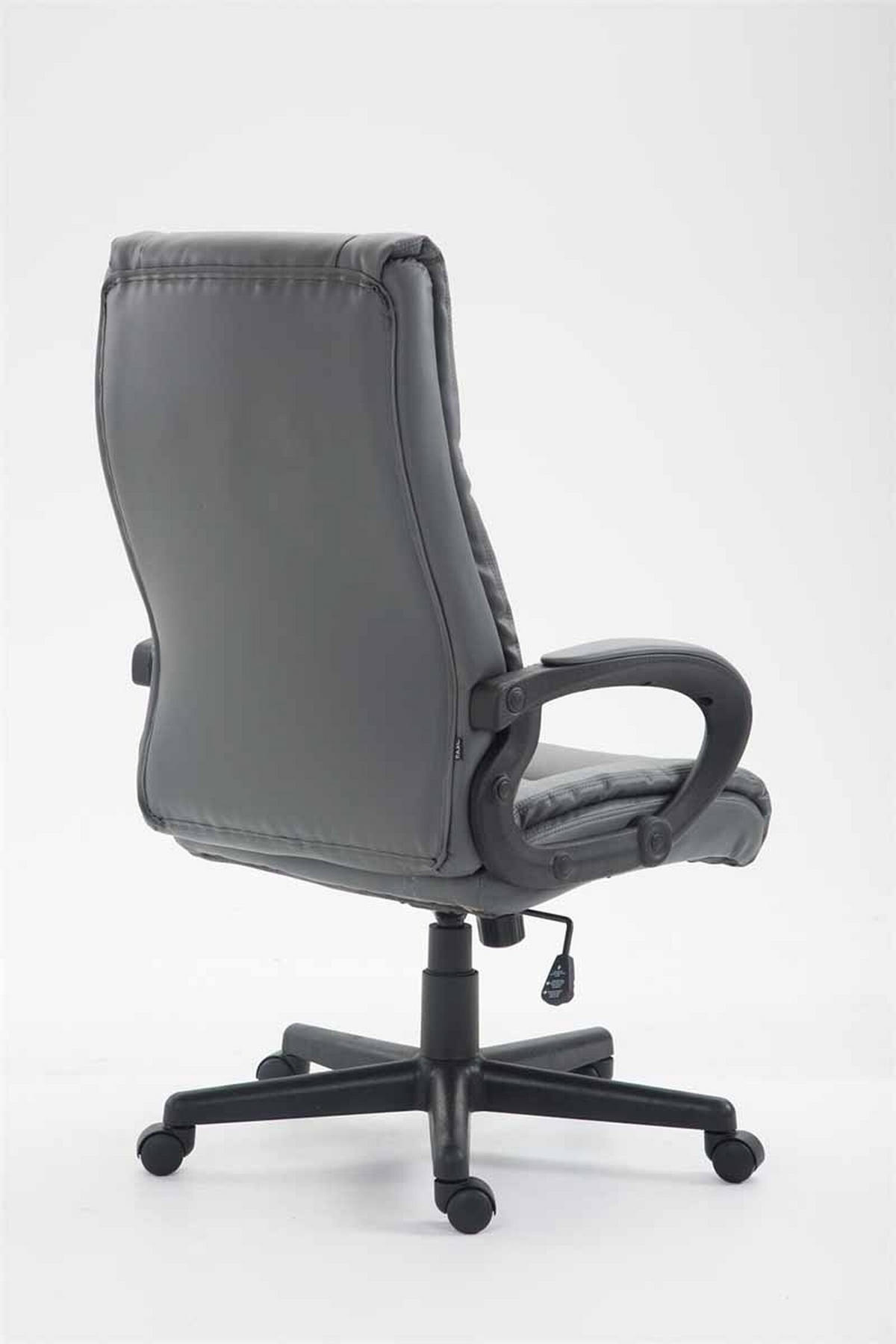BÜROSTUHL Sportino XL, Kunstleder Grau - Grau, Kunststoff/Textil (66/116/70cm) - TPFLiving